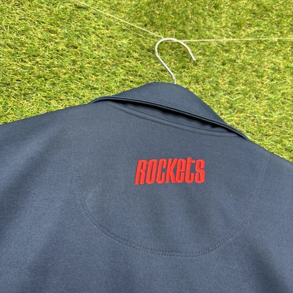 Vintage NBA Houston Rockets Nike Jersey Mens 3XL Shooting Shirt Warm Up Jacket